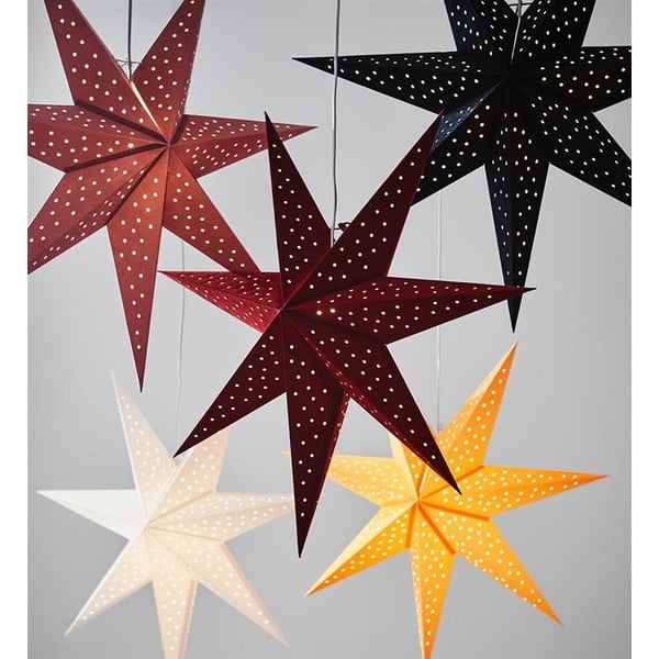 Červená závěsná vánoční světelná dekorace Clara – Markslöjd-image-2