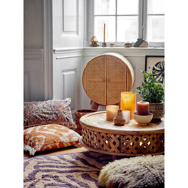 Ratanová vysoká komoda 52x80 cm Otto - Bloomingville-image-2