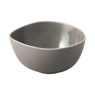 Šedá porcelánová miska Villeroy & Boch Like Organic, ø 15 cm