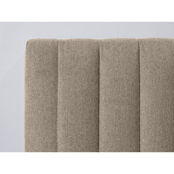 Béžová/přírodní dvoulůžková postel s roštem 180x200 cm Oceane – Bobochic Paris-image-4