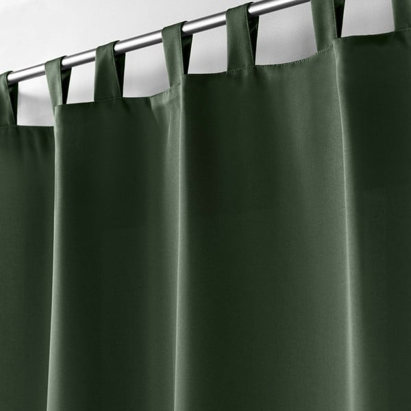 Khaki závěs 140x260 cm Essentiel – douceur d'intérieur-image-1