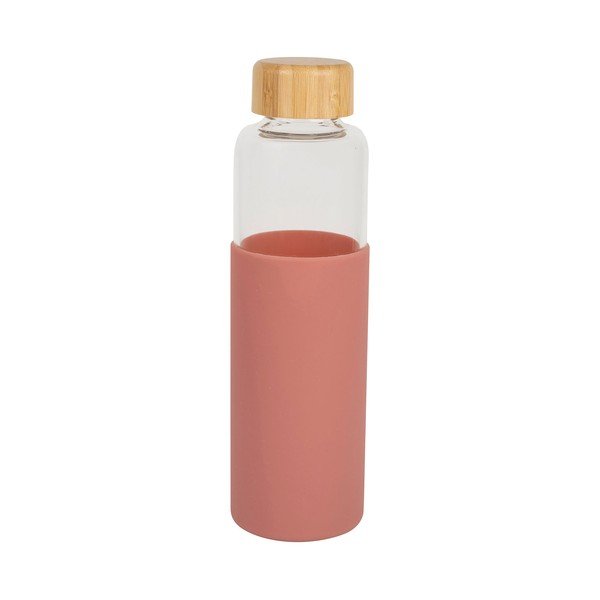 Růžová skleněná lahev 540 ml Colorada – Sema