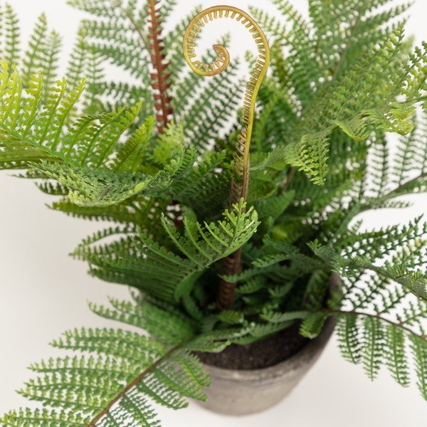 Umělá květina v cementovém květináči Kave Home, výška 35 cm-image-1