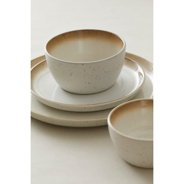 Béžový talíř z kameniny ø 27 cm Gastro Cream – Bitz-image-4