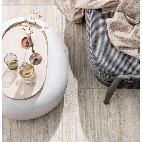 Bílý konferenční stolek 49x65 cm Pebble – vtwonen-image-1