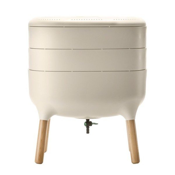 Béžový komposter Urbalive – Plastia