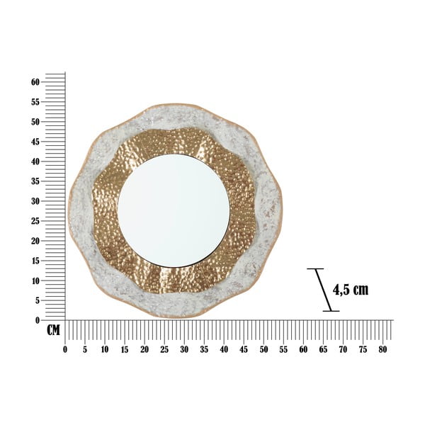 Nástěnné zrcadlo ø 54,5 cm Shai – Mauro Ferretti-image-2