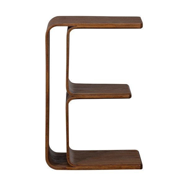 Odkládací stolek v dekoru ořechu 32x40 cm Frey – WOOOD-image-4