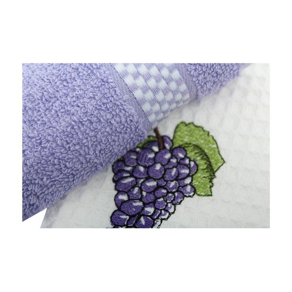 Sada 2 ručníků na ruce Grapes-image-1