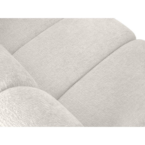 Bílý modul pohovky (levý roh) Lupine – Micadoni Home-image-1