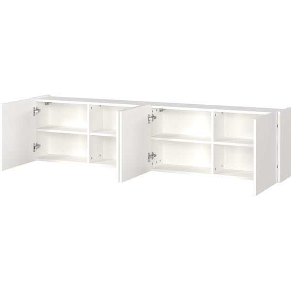 Bílý TV stolek 183x45 cm Piana – Germania-image-2