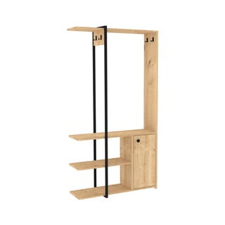 Černá/přírodní předsíňová sestava Kumsal – Kalune Design