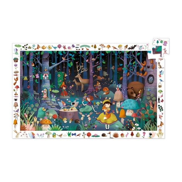 Dětské puzzle Djeco Observation Pohádkový Les-image-3