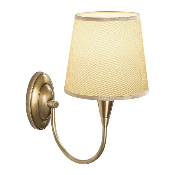 Béžové/ve zlaté barvě nástěnné svítidlo Patrick – Opviq lights-image-4