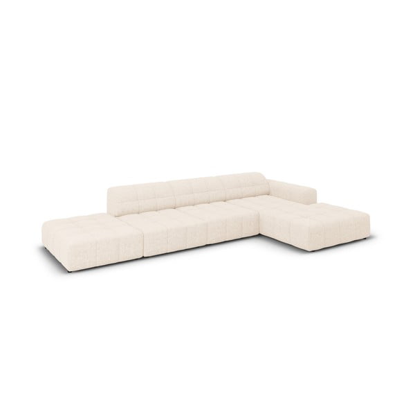 Krémová rohová pohovka (pravý roh) Chicago – Cosmopolitan Design-image-3