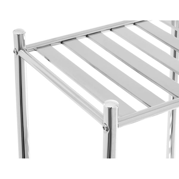 Koupelnový regál ve stříbrné barvě 33x78 cm – Premier Housewares-image-4
