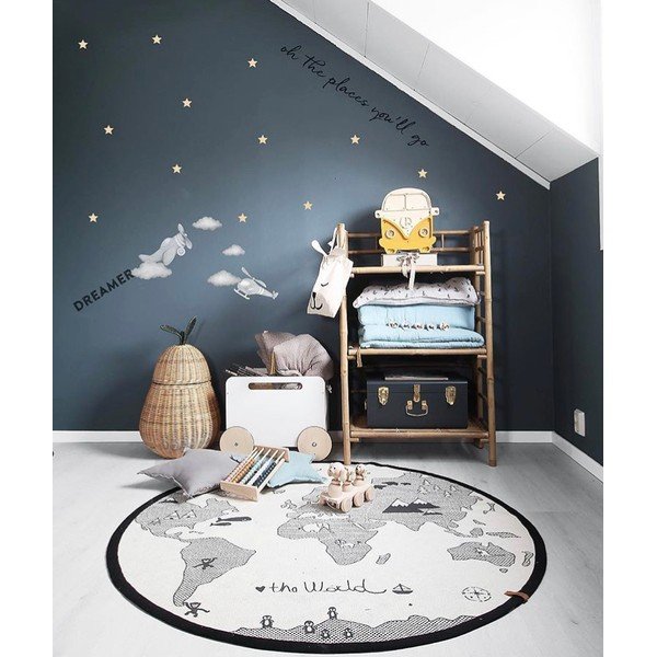 Oranžová stolní lampa z borovicového dřeva Little Lights Van, výška 29 cm-image-2