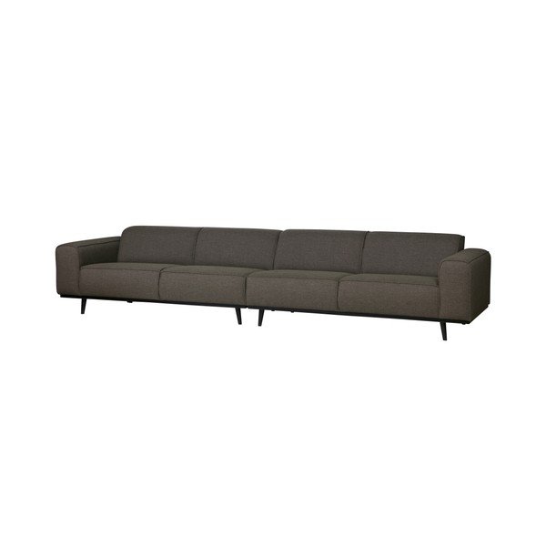 Zelená čtyřmístná pohovka BePureHome Statement, délka 372 cm-image-1