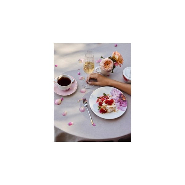 Bílo-růžový porcelánový talíř ø 21.2 cm Rose Garden  - Villeroy&Boch-image-2