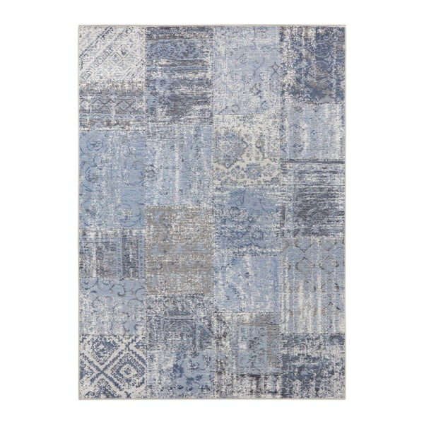 Modrý koberec Elle Decoration Pleasure Denain, 80 x 150 cm
