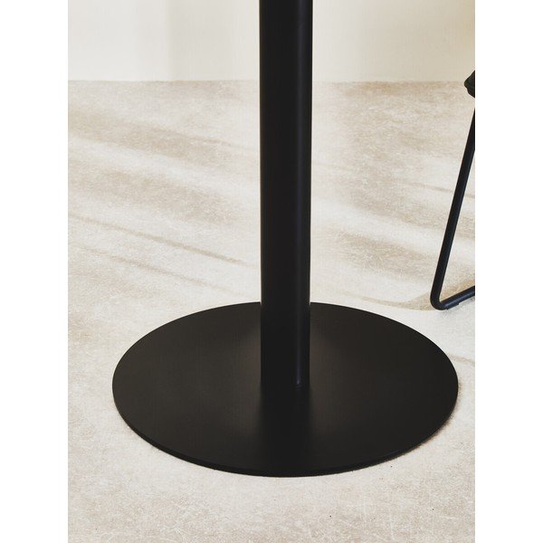 Kulatý jídelní stůl se skleněnou deskou ø 90 cm Metropolitan – Premier Housewares-image-3