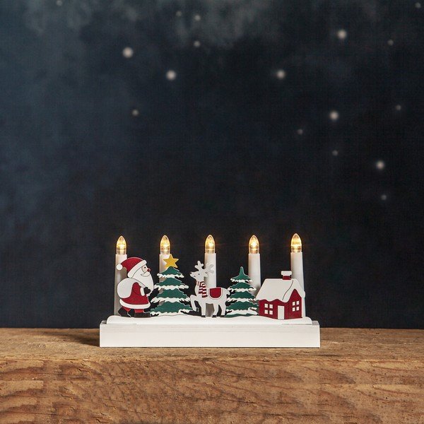 LED svícen na baterky (výška 14,5 cm) Billy – Star Trading-image-1