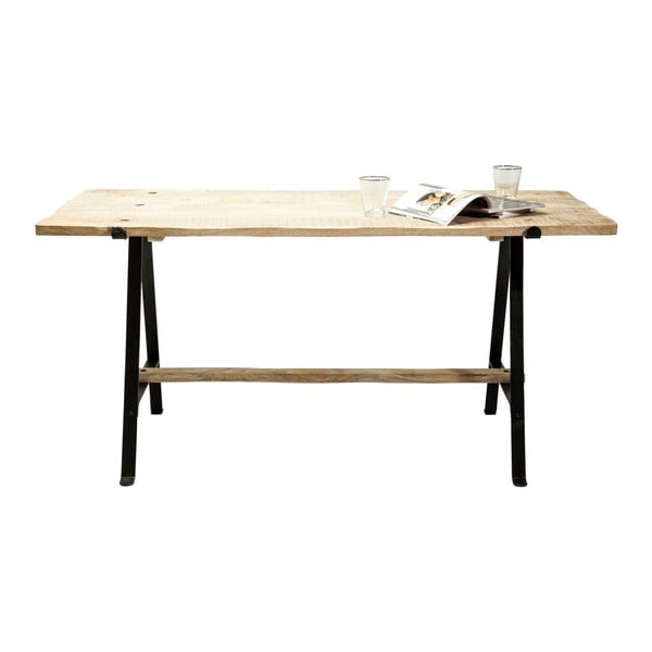 Jídelní stůl s deskou z mangového dřeva Kare Design Scissors, 160 x 80 cm