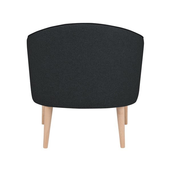 Černé křeslo Kooko Home Piri-image-2