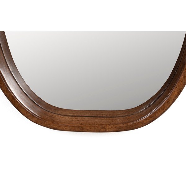 Nástěnné zrcadlo s dřevěným rámem 40x120 cm Nyko – White Label-image-2