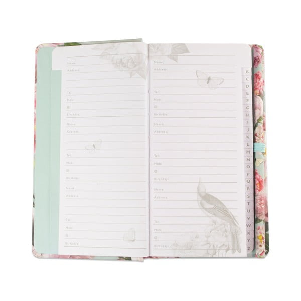 Adresář s tužkou Botanique by Portico Designs, 192 stránek-image-2