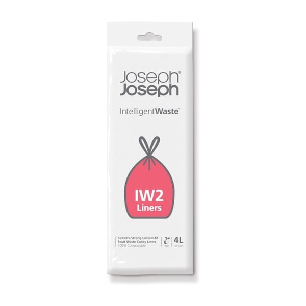 Krémový koš na tříděný odpad Joseph Joseph IntelligentWaste Totem, 60 l-image-2