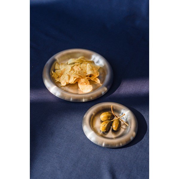 Nerezové talíře v sadě 2 ks ve stříbrné barvě ø 28 cm Roto – noo.ma-image-4