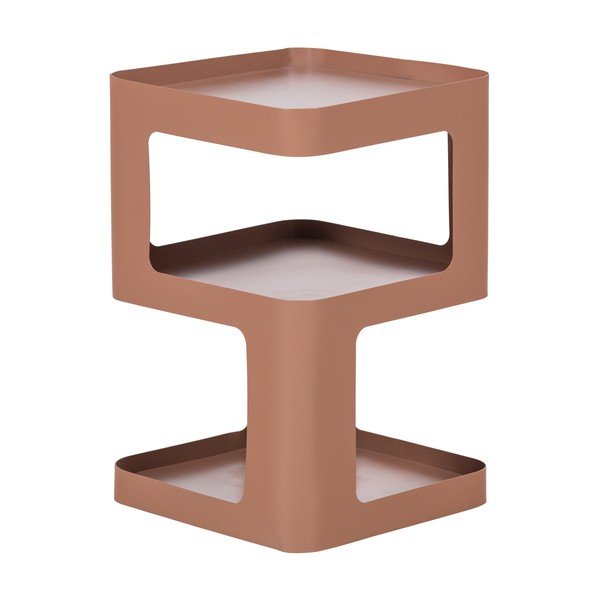 Kovový odkládací stolek 35x35 cm Riv – WOOOD-image-2