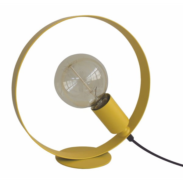 Žlutá stolní lampa Opjet Paris Cercle