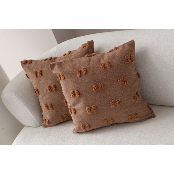 Povlaky na polštáře v sadě 2 ks 43x43 cm Tuffet – Mioli Decor-image-2