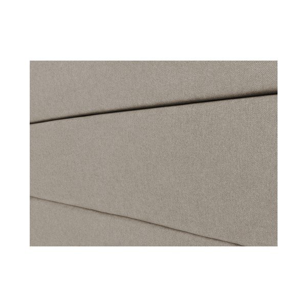 Krémové čelo postele Mazzini Sofas Pesaro, 160 x 120 cm-image-2