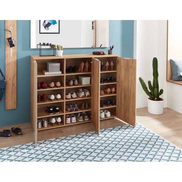 Bílý botník v dekoru dubu Telde - Germania-image-1