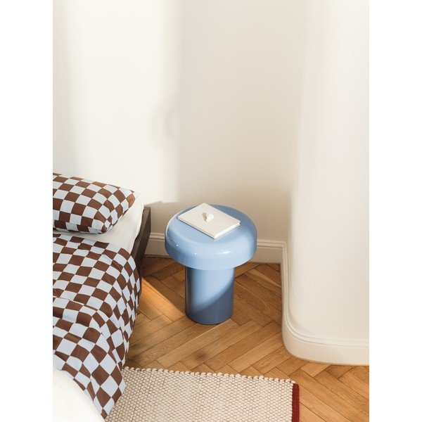 Kovový kulatý odkládací stolek ø 40 cm Miko – noo.ma-image-4