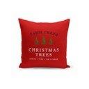 Červený vánoční dekorativní povlak na polštář Kate Louise Christmas Noel, 43 x 43 cm
