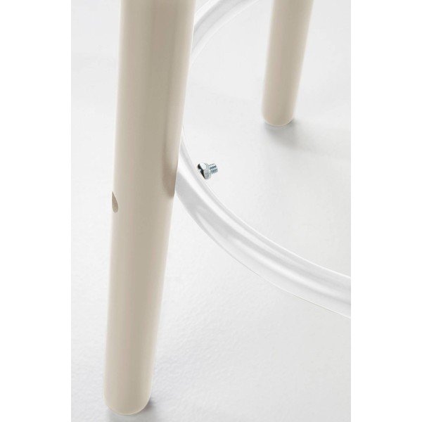 Šedá barová stolička z borovicového dřeva (výška sedáku 65 cm) Kinna – Jotex-image-2