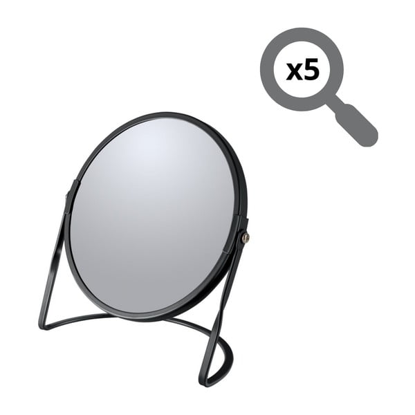 Kosmetické zvětšovací zrcadlo (zvětšení 5x) ø 18 cm Akira – Spirella-image-2