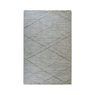 Modro-šedý venkovní koberec Floorita Les Gipsy, 130 x 190 cm