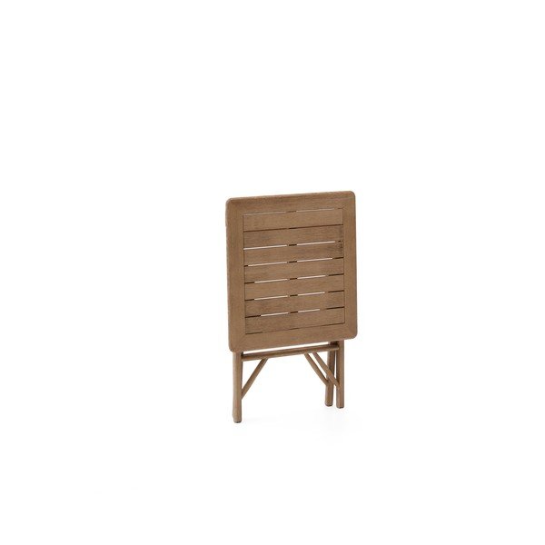 Zahradní jídelní stůl z masivu akácie 66x66 cm Dandara – Kave Home-image-3