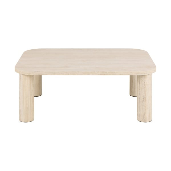 Béžový konferenční stolek v dekoru mramoru 75x100 cm Solano – Actona-image-3