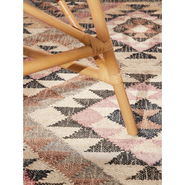 Šedý ručně tkaný jutový koberec 200x300 cm Roya Parsa – Elle Decoration-image-2