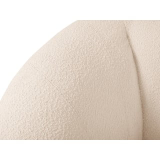 Krémová pohovka z textilie bouclé 210 cm Essen – Cosmopolitan Design