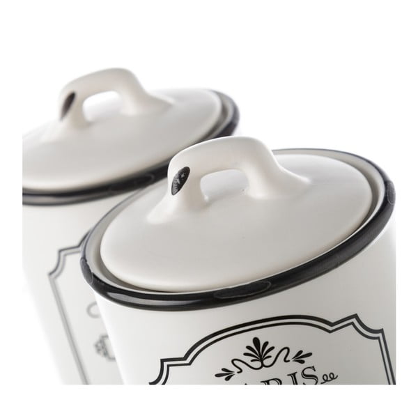 Dózy na kávu v sadě 2 ks Paris – Casa Selección-image-3