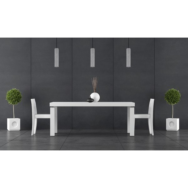 Šedé betonové závěsné svítidlo Fadre – Sollux-image-1