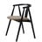 Černo-béžová jídelní židle Relate – Unique Furniture