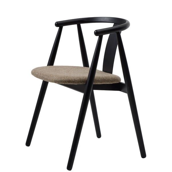 Černo-béžová jídelní židle Relate – Unique Furniture-image-2